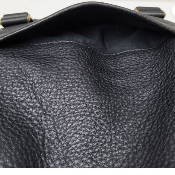 Fossil Preston Pebbled Leather Foldover Expandable Satchel Crossbody Bag (NWOT) - Picture 11 of 15